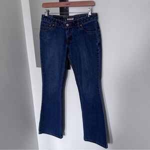 Levi's Low Waist Blue Flare Jeans